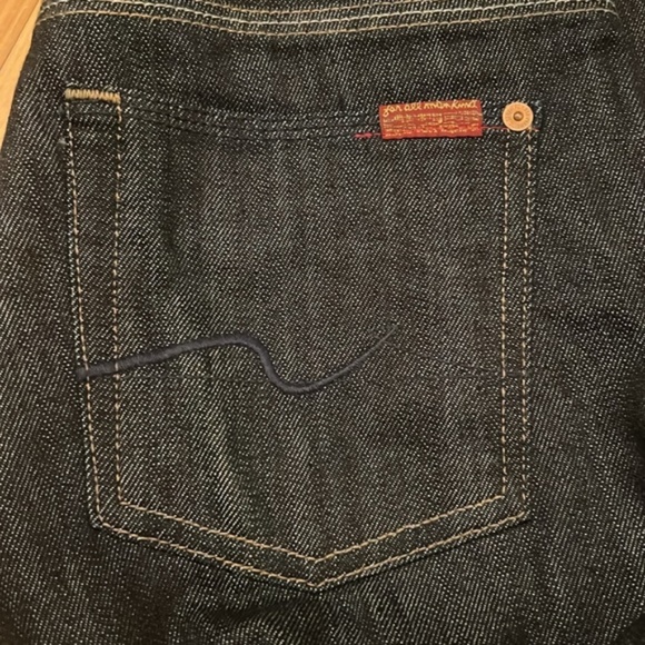 7 for all Mankind Jagger Dark Navy Bootcut Jeans Size 29 NWOT - Picture 11 of 11